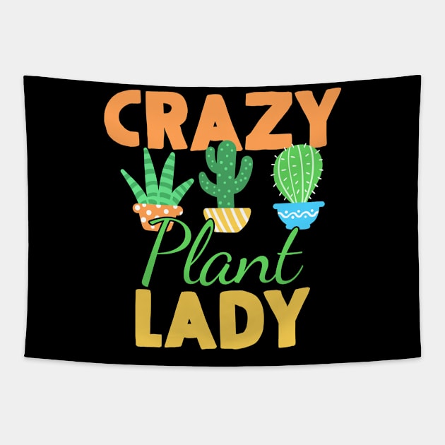 Plants Plant Lady Gardener Tapestry by CreativeGiftShop