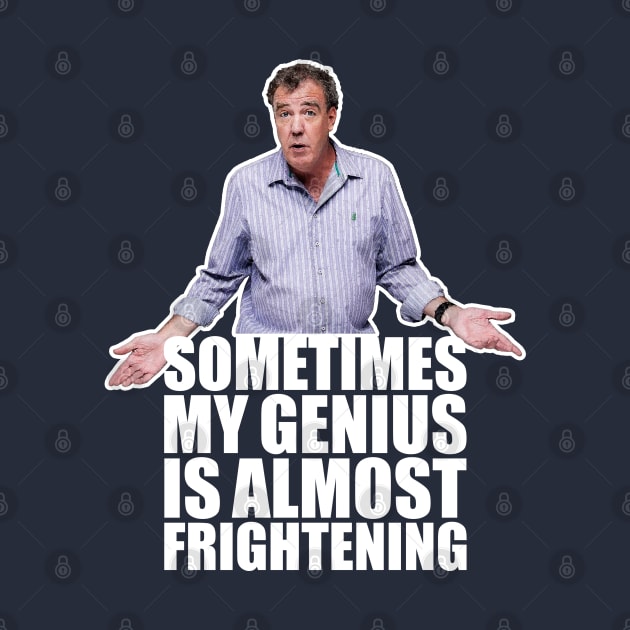 Frightening Genius Jeremy Clarkson by scribblejuice