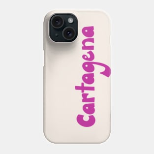 Cartagena, Colombia Hand Lettering Phone Case