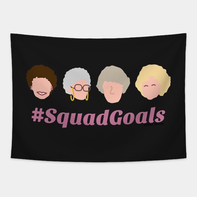 #squadgoals Tapestry by Everydaydesigns