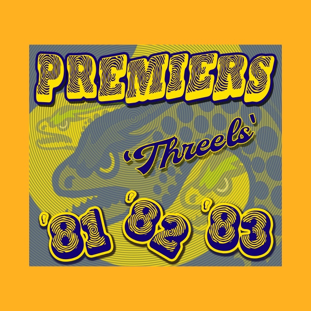 Parramatta Eels - 3x PREMIERS 81, 82, 83 - THREELS! by OG Ballers