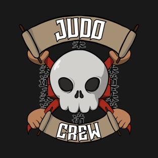 Judo crew Jolly Roger pirate flag T-Shirt