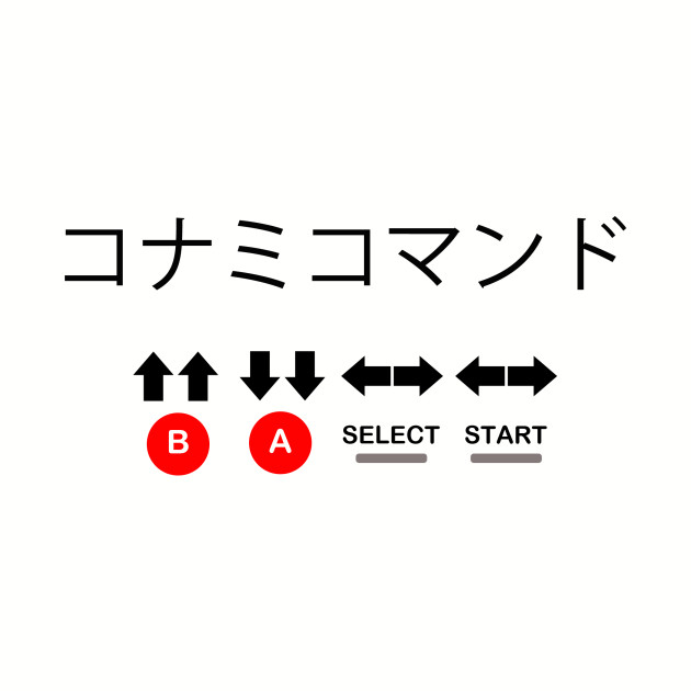Konami Code - Konami Code - T-Shirt | TeePublic