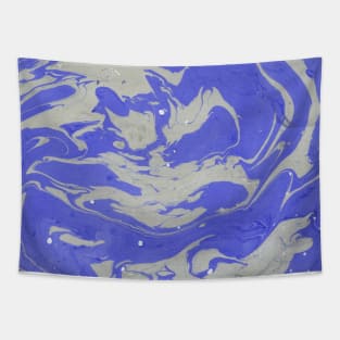 Purple Marble Ink Tapestry