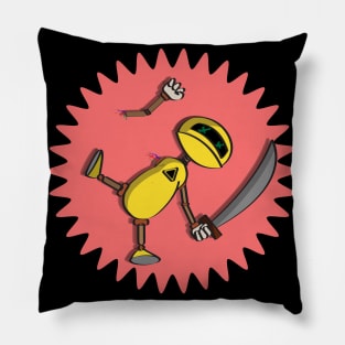 Splats and Swords Pillow