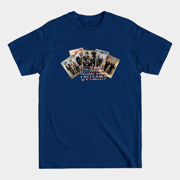 Discover American Outlaws - Old West - T-Shirt