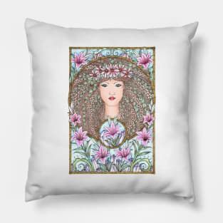 Mother Earth Gddess Full Print Pillow