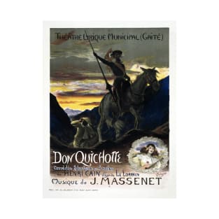 Georges Rochegrosse poster for Jules Massenet's Opera Don Quichotte Don Quixote T-Shirt