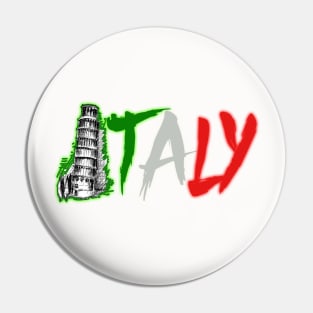 Italy   Tower Pin