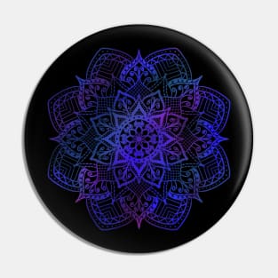 Relaxing Mandala Pin