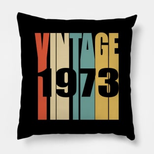 1973 Fifty Fiftieth Pillow