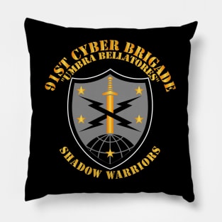 SSI - 91st Cyber Brigade - Shadow Warriors Pillow