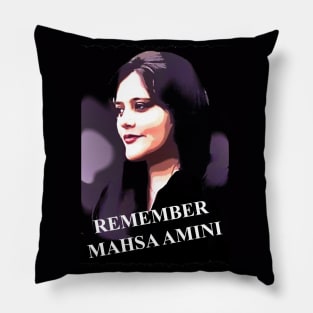 Never Forget Mahsa Amini Pillow