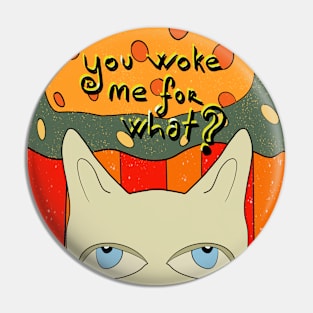 you woke me for what? Pin