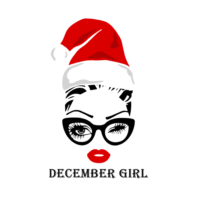 December girl Christmas by binnacleenta