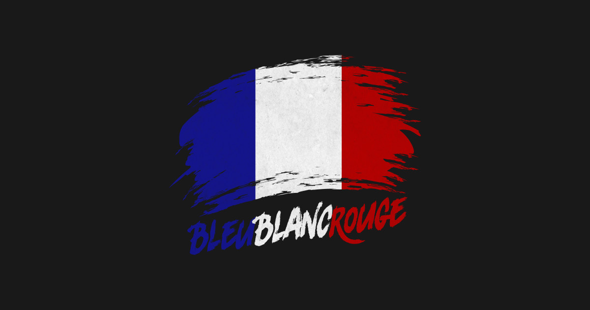 Bleu Blanc Rouge French Flag Soccer Champions - Cup - Autocollant ...