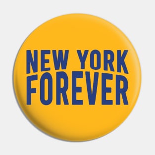 NEW YORK FOREVER ORANGE FANMADE Pin
