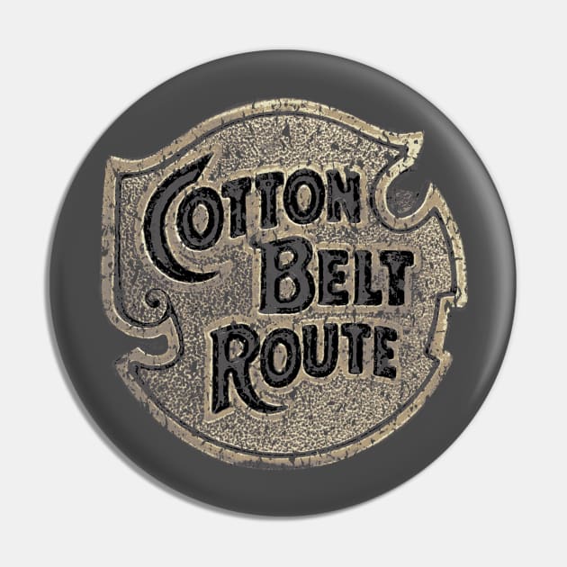 Cotton Belt Route Railroad Pin by Midcenturydave