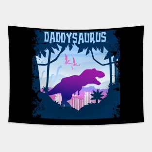 Daddysaurs T-Rex Daddy Saurus Matching Dinosaur Tapestry