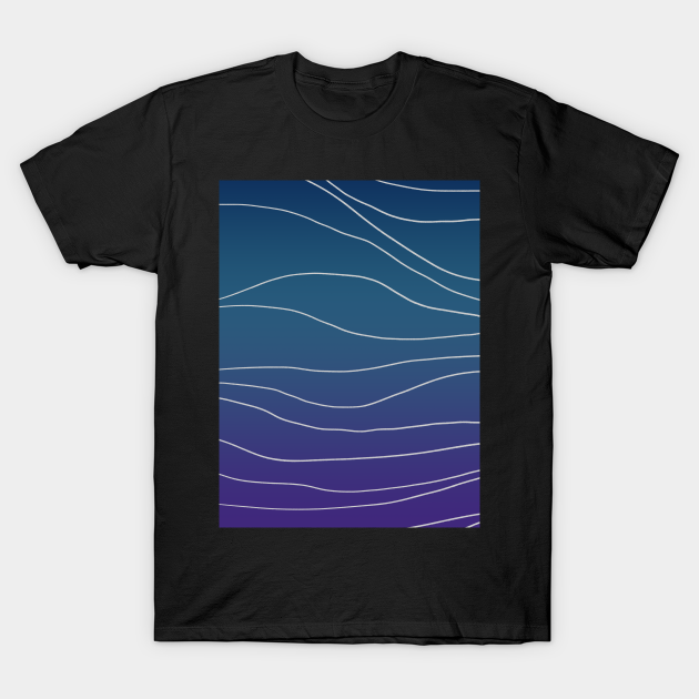 Waves - Face Masks - T-Shirt