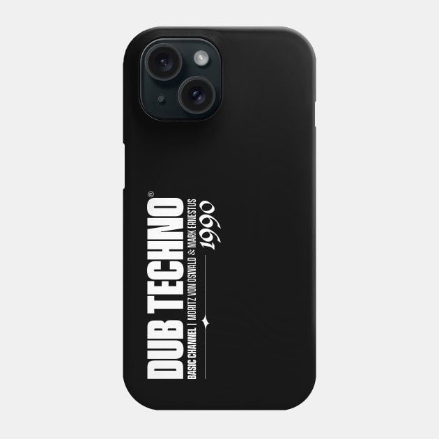 Dub Techno DARK Accesories Phone Case by Nuino Visual