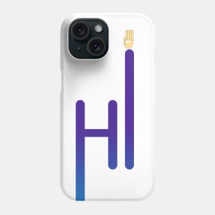 hi tee Phone Case