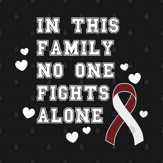 In This Family No One Fights Alone by oneduystore