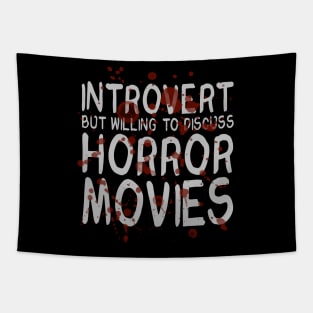 Horror Movie Introvert Tapestry