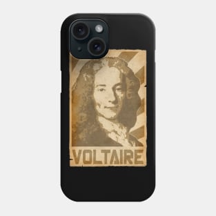 Voltaire Retro Propaganda Phone Case