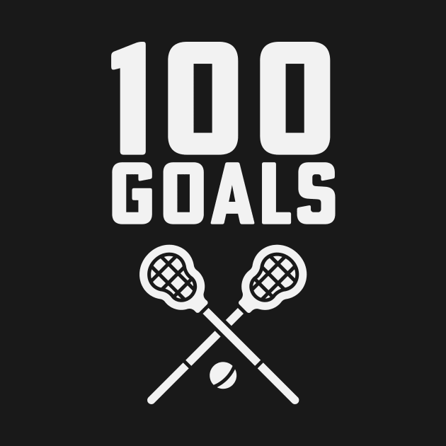100 Goals Lacrosse Coach High School Lacrosse Mom by PodDesignShop