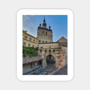 Sighisoara Clock Tower view Magnet