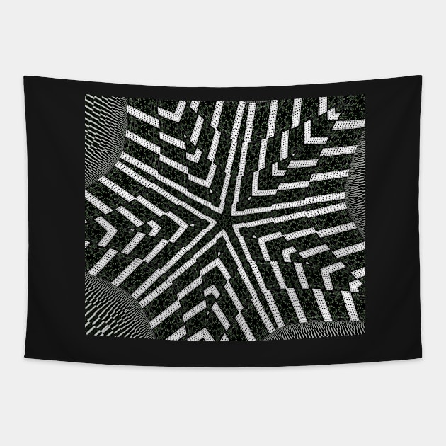 Royal B&W Tapestry by Marsal