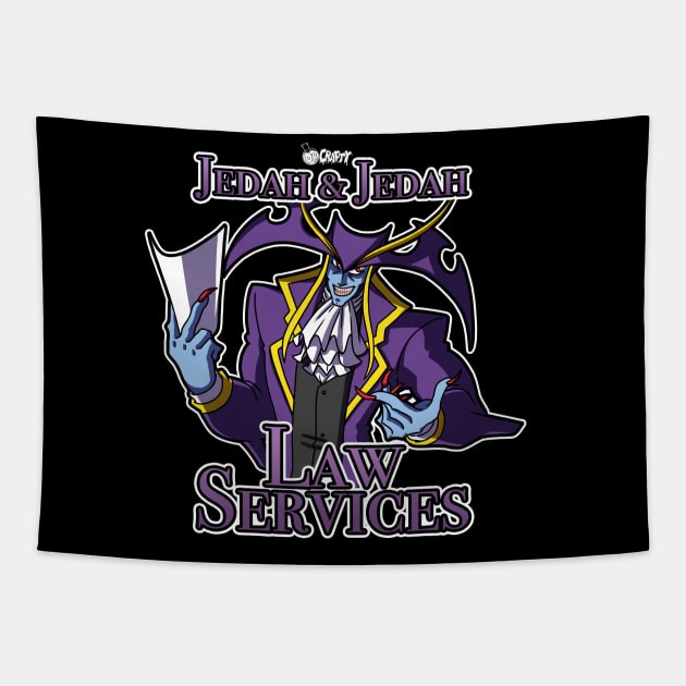 Jedah and Jedah Law Services Tapestry by DrCrafty