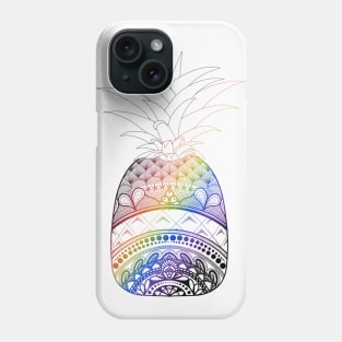 Pineapple mandala Phone Case