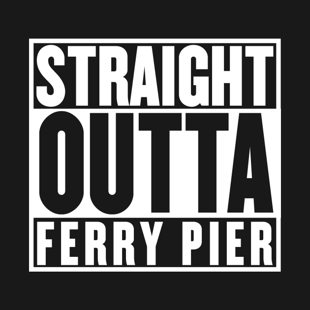 Ferry Pier Battleground t-shirt by mangobanana