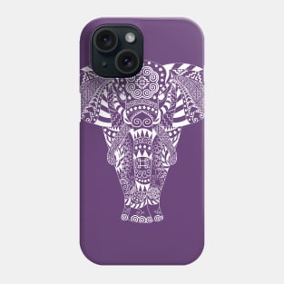 Hmoob Tribal Elephant (Dark Colored Tee) Phone Case