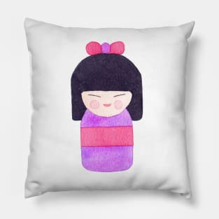 Kokeshi doll Pillow