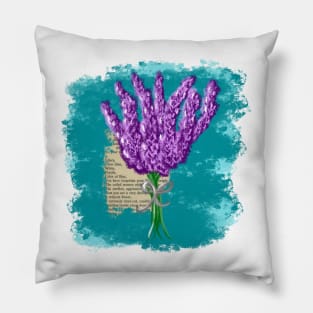 Bookish Lavender Pillow