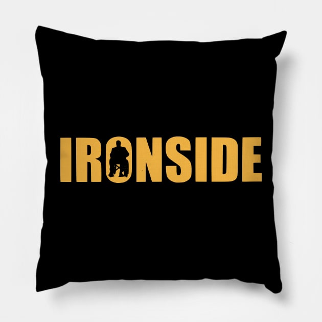 Ironside Tv Series Logo Pillow by wildzerouk