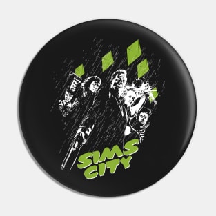 Sims City Pin