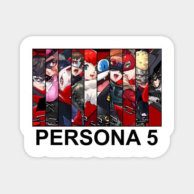Persona 5 Striker all character Magnet by Leonard