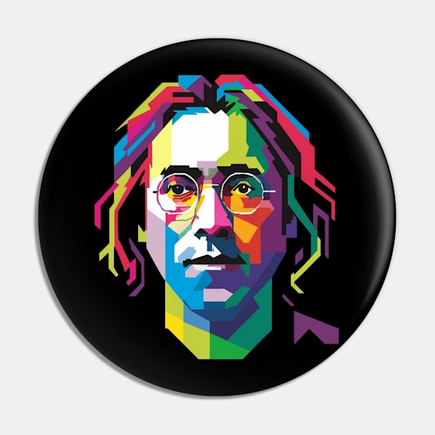 John Lennon WPAP Pin by Aldrvnd