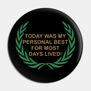PersonalBest Pin