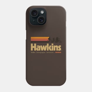 Visit Hawkins Indiana - Vintage 80s Tshirt Phone Case