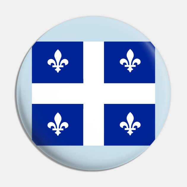 Quebec Flag Pin by flag for all