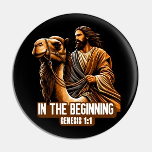 Genesis 1:1  In The Beginning Pin