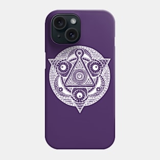 Moon Dust and Pyramids Phone Case