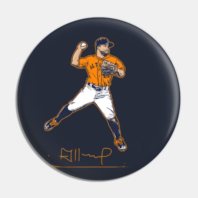 Jose Altuve Superstar Pose Pin by KraemerShop