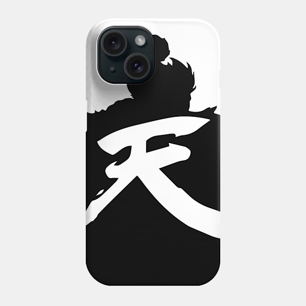 Akuma Back Design Phone Case by waveformUSA