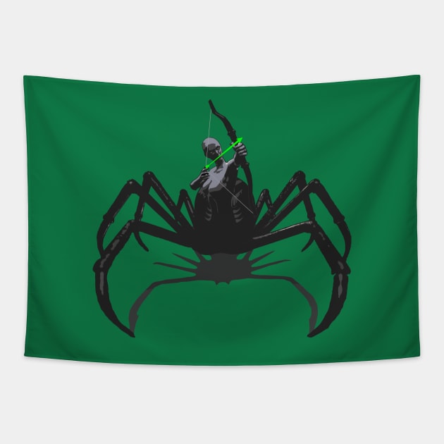 Spider Assassin Tapestry by LordNeckbeard